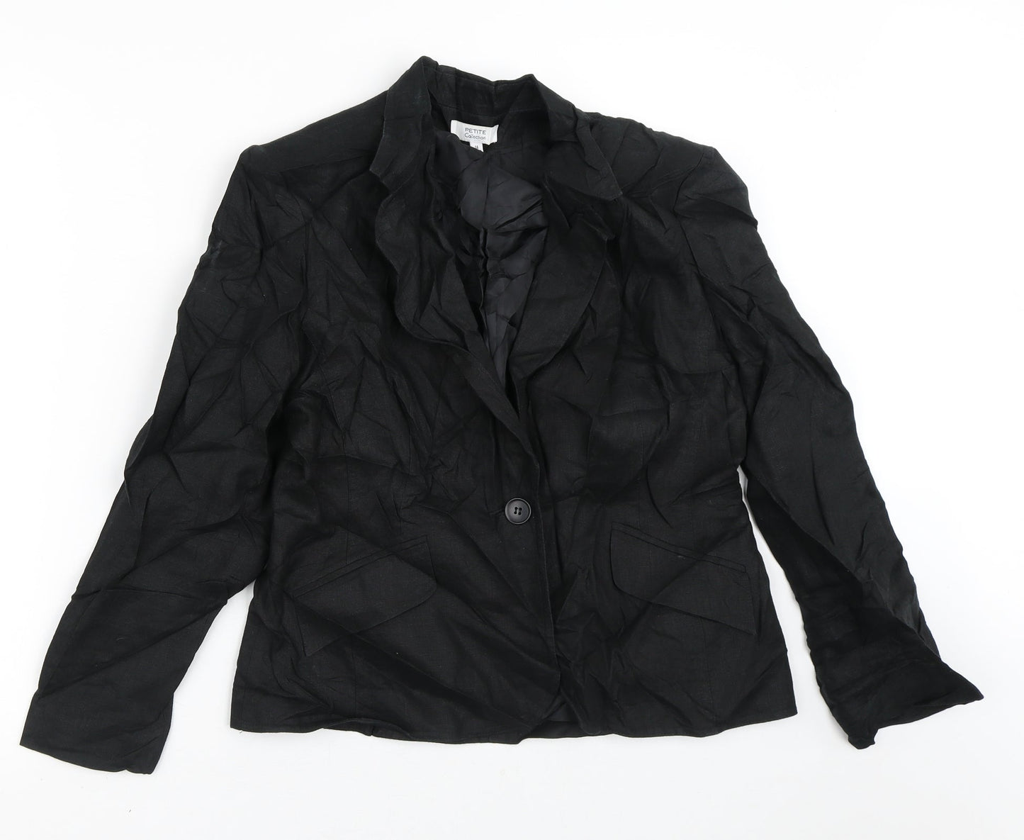 Womens UK Size 14 Debenhams Black Jacket
