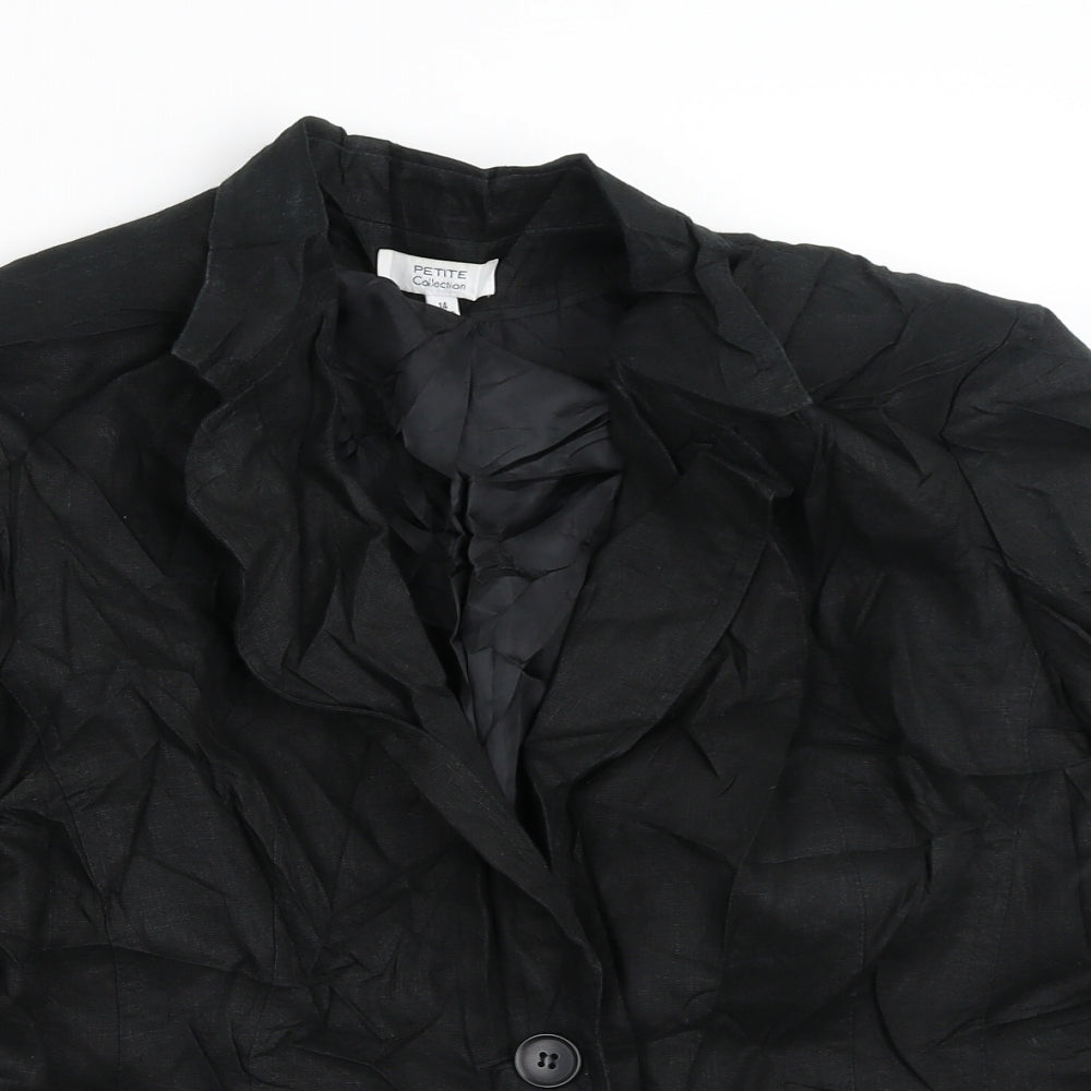 Womens UK Size 14 Debenhams Black Jacket