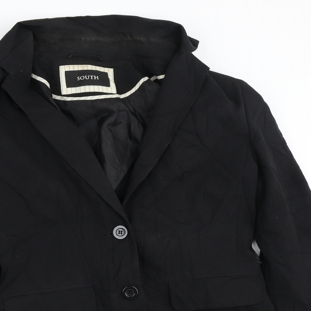 Womens UK Size 10 South Black Jacket