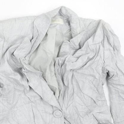 Womens UK Size 12 Marks and Spencer Grey Jacket