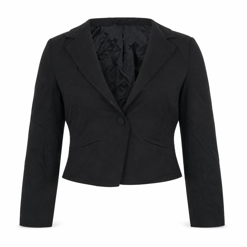 Womens UK Size S Divided Black Jacket