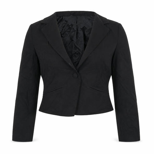 Womens UK Size S Divided Black Jacket