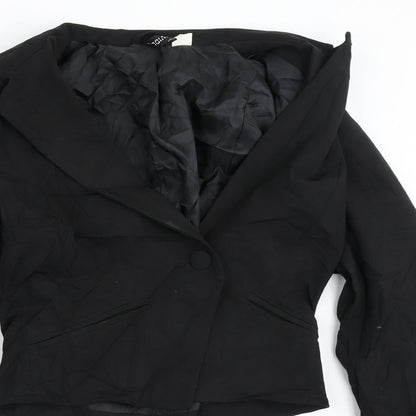 Divided Womens Black   Jacket Blazer Size S