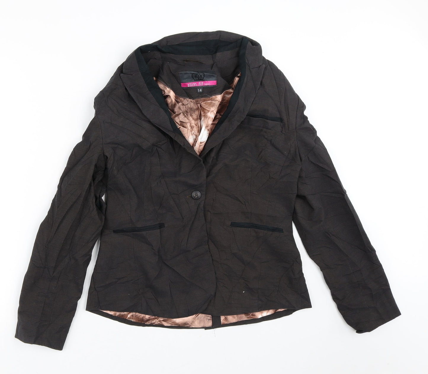 Womens UK Size 14 NEXT Brown Jacket