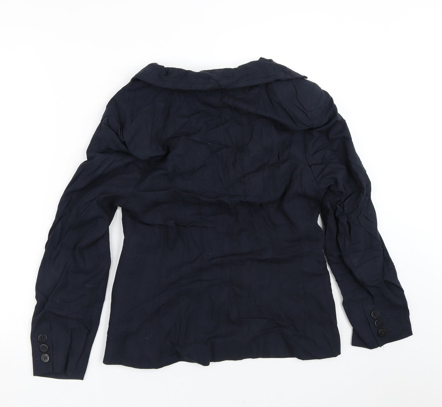 NEXT` Womens Black Striped  Jacket Blazer Size 12