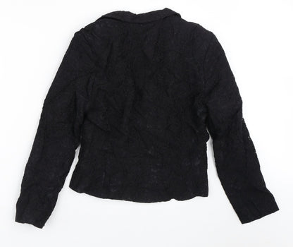 Womens UK Size 10 BHS Black Jacket
