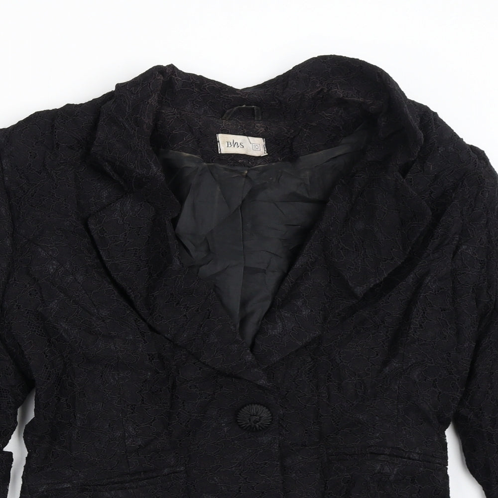 Womens UK Size 10 BHS Black Jacket