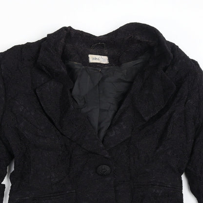 Womens UK Size 10 BHS Black Jacket