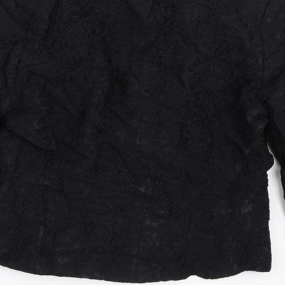 Womens UK Size 10 BHS Black Jacket
