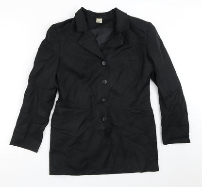 Womens UK Size 12 Preworn Black Jacket