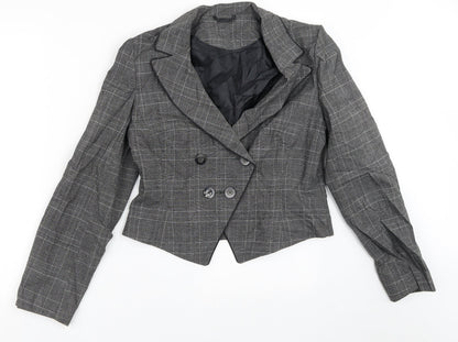 Womens UK Size 12 Dorothy Perkins Grey Jacket