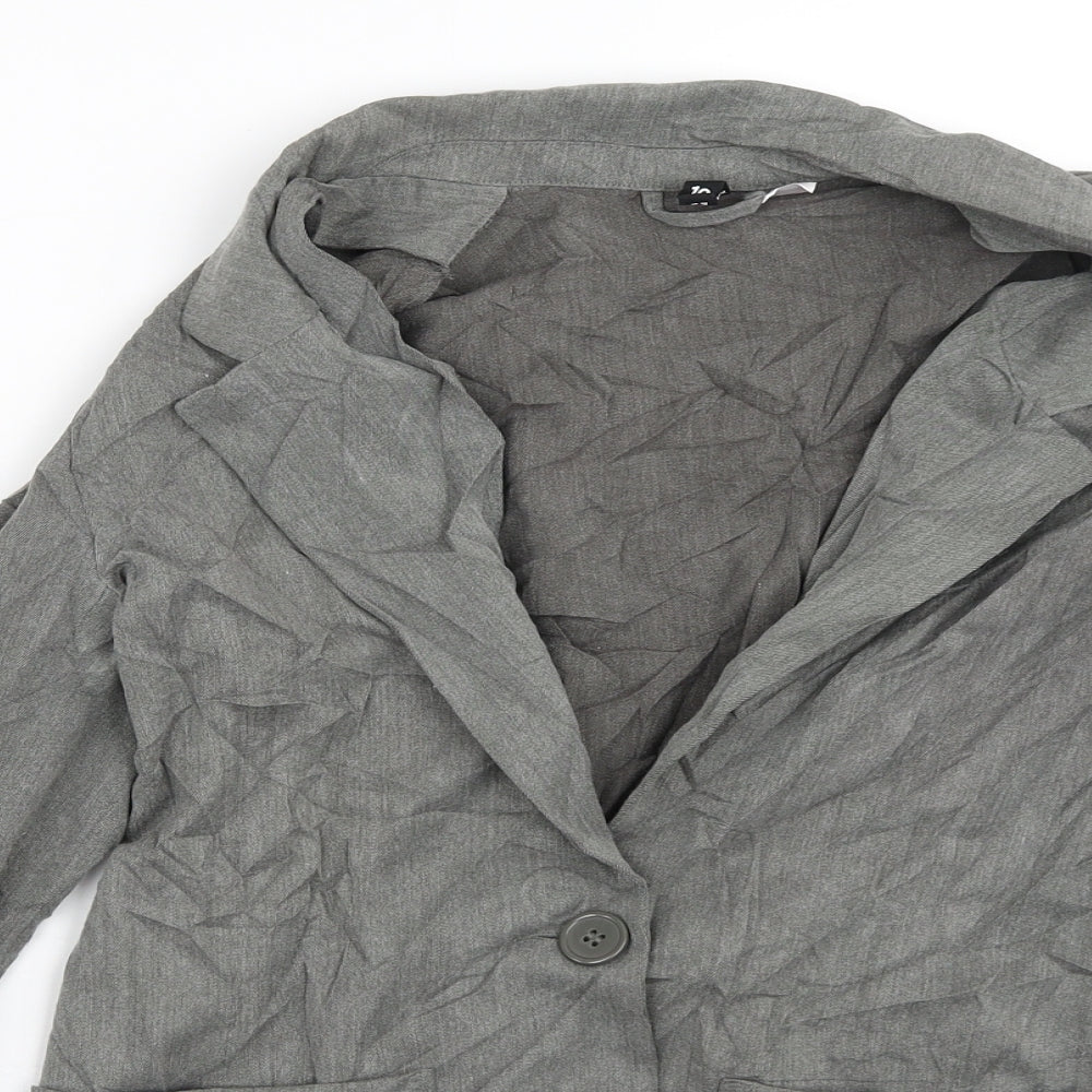 Womens UK Size 10 Divided Grey Jacket
