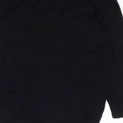 Womens UK Size 10 M&Co Black Pullover Jumper