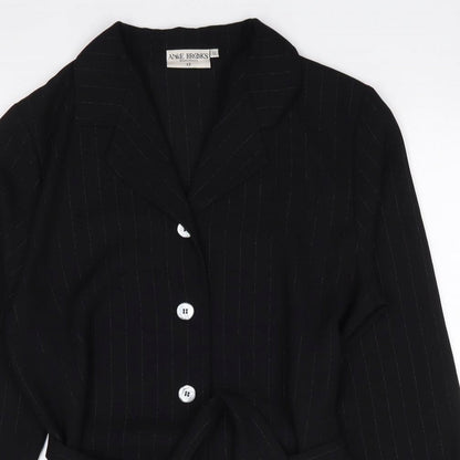 Womens UK Size 12 Anne Brooks Black Jacket