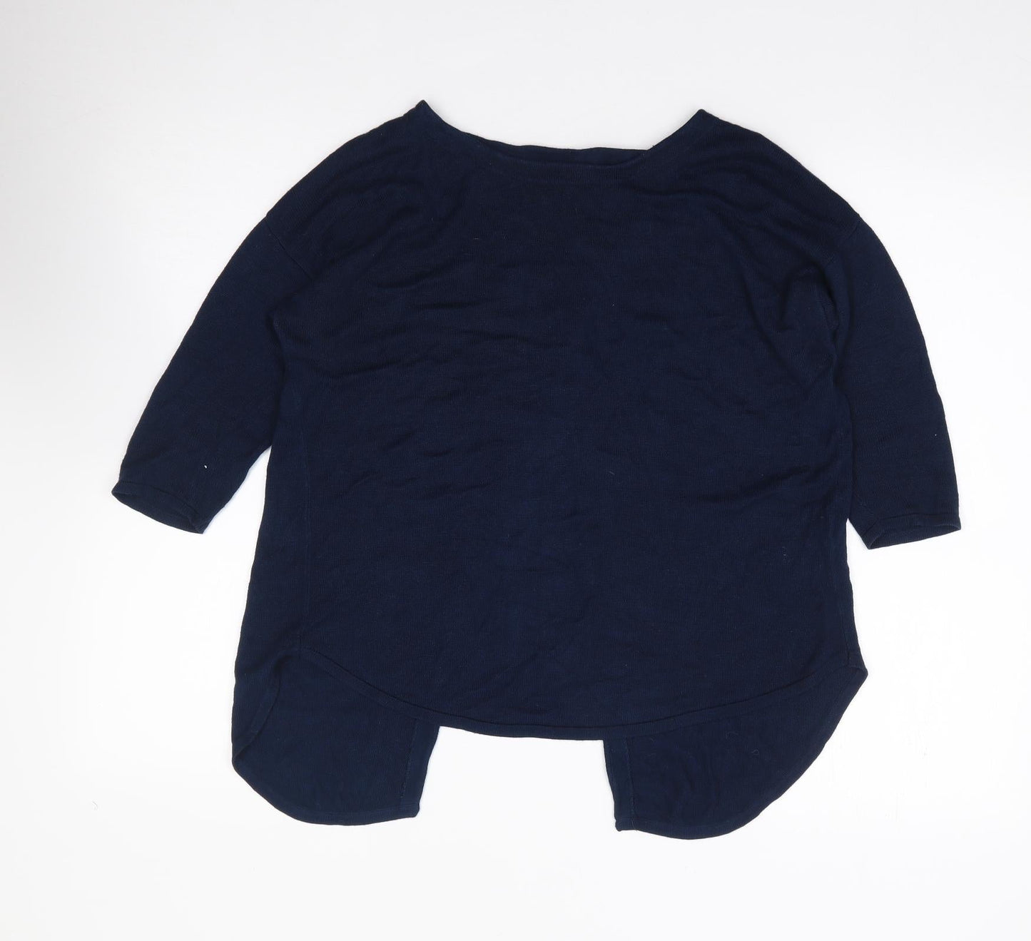 Womens UK Size S Oasis Blue Pullover Jumper