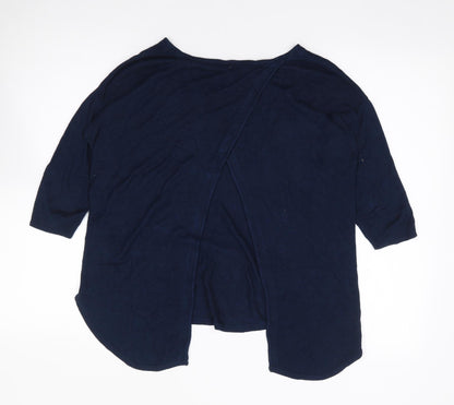 Womens UK Size S Oasis Blue Pullover Jumper