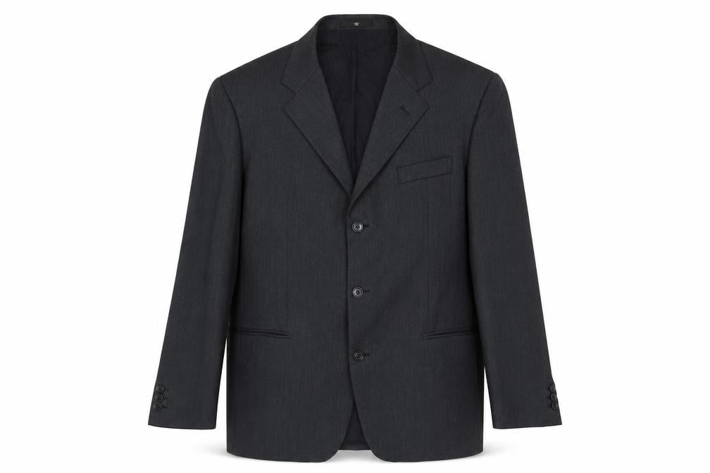 Mens UK Size 42 Ciro Citterio Regular Grey Suit Jacket