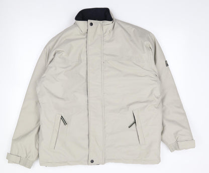 Mens UK Size M Cedarwood State Beige Rain Coat