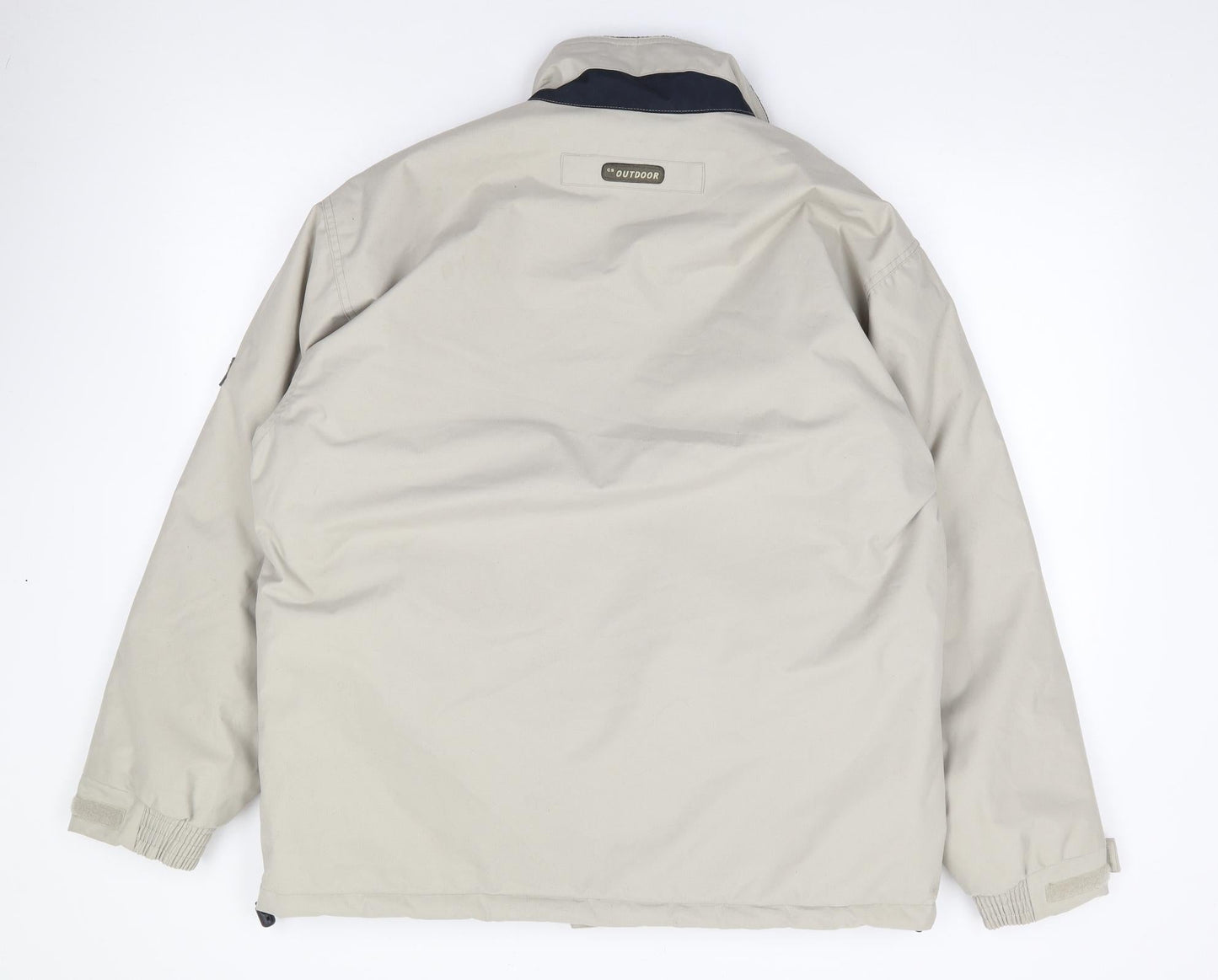 Mens UK Size M Cedarwood State Beige Rain Coat