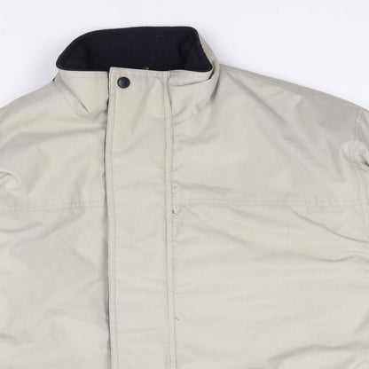Mens UK Size M Cedarwood State Beige Rain Coat