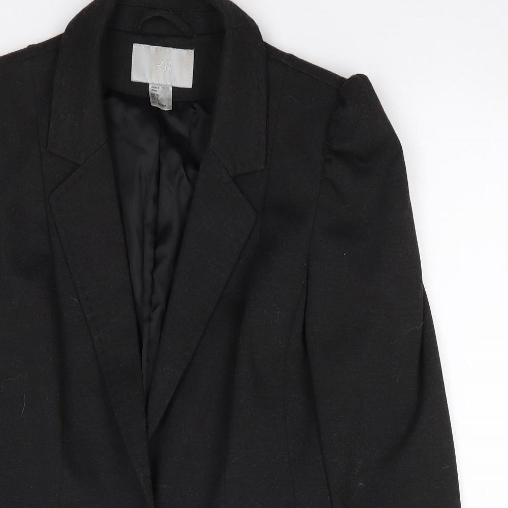 Womens UK Size 8 H&M Regular Grey Suit Jacket