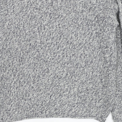 Cedar Wood State Mens Blue Round Neck  Cotton Pullover Jumper Size M