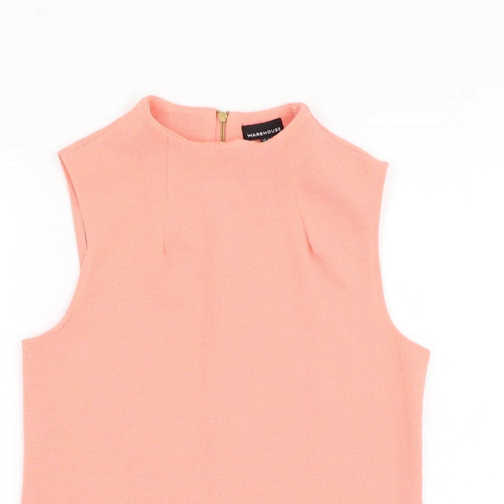 Womens UK Size  Warehouse Pink Basic Tank