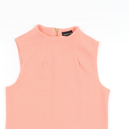 Womens UK Size  Warehouse Pink Basic Tank