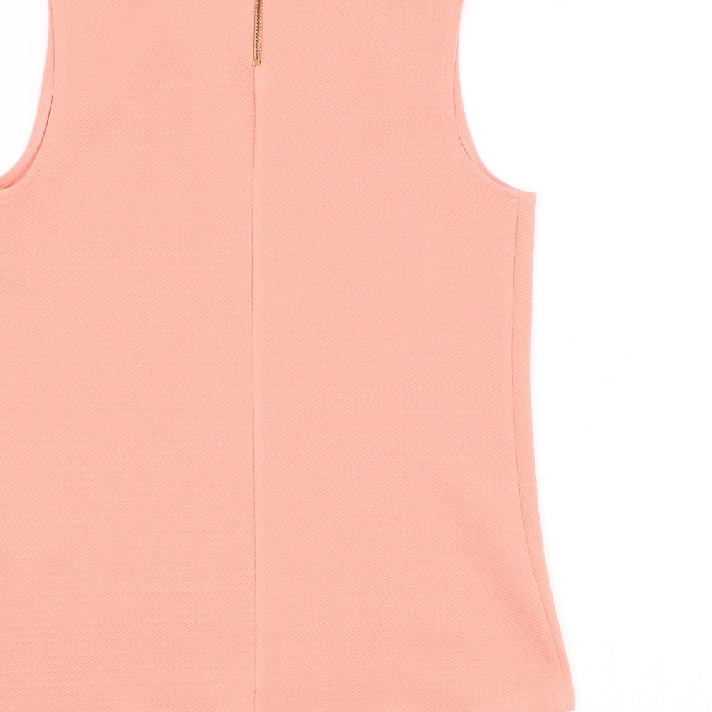 Womens UK Size  Warehouse Pink Basic Tank