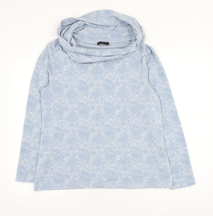 Womens UK Size L Anna Rose Blue Pullover Jumper