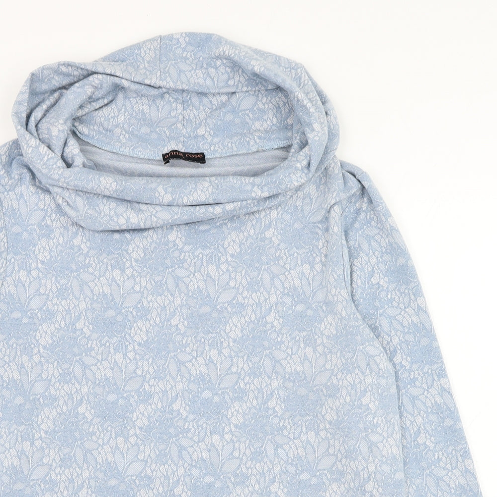 Womens UK Size L Anna Rose Blue Pullover Jumper