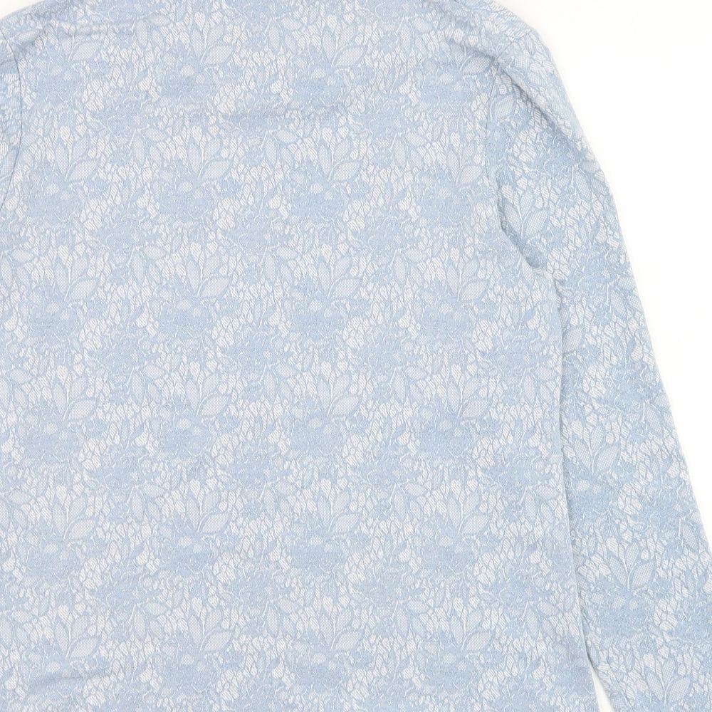 Womens UK Size L Anna Rose Blue Pullover Jumper