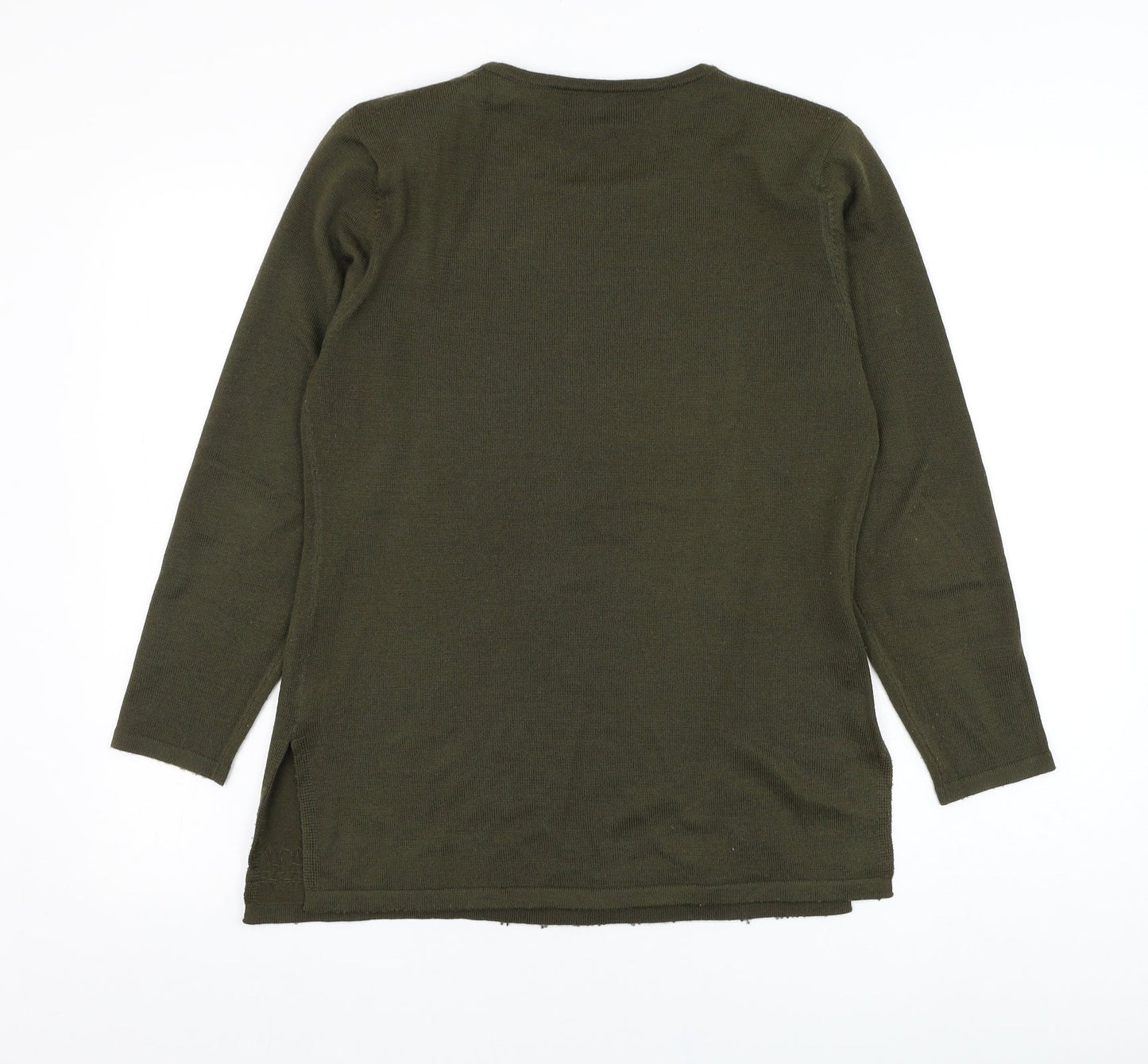 Womens UK Size M Casamia Exclusive Green Pullover Jumper