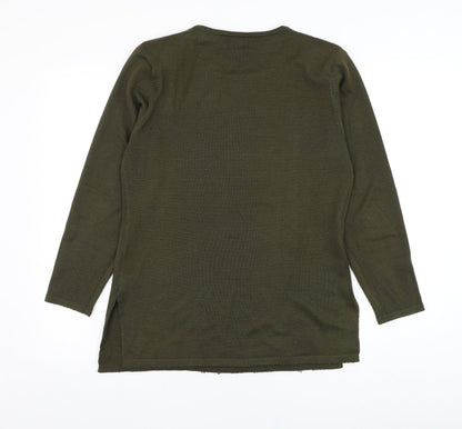 Womens UK Size M Casamia Exclusive Green Pullover Jumper