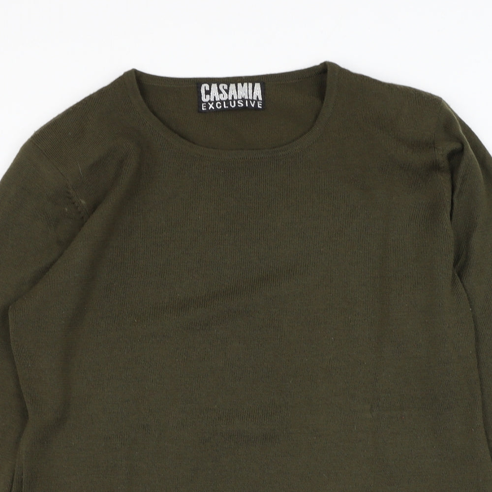 Womens UK Size M Casamia Exclusive Green Pullover Jumper