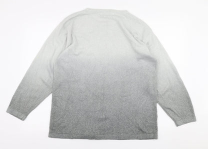 Womens UK Size One Size Fay Louise Grey Pullover Jumper