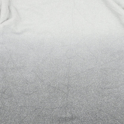 Womens UK Size One Size Fay Louise Grey Pullover Jumper