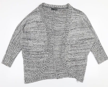 Womens UK Size M Atmosphere Grey Cardigan Jumper