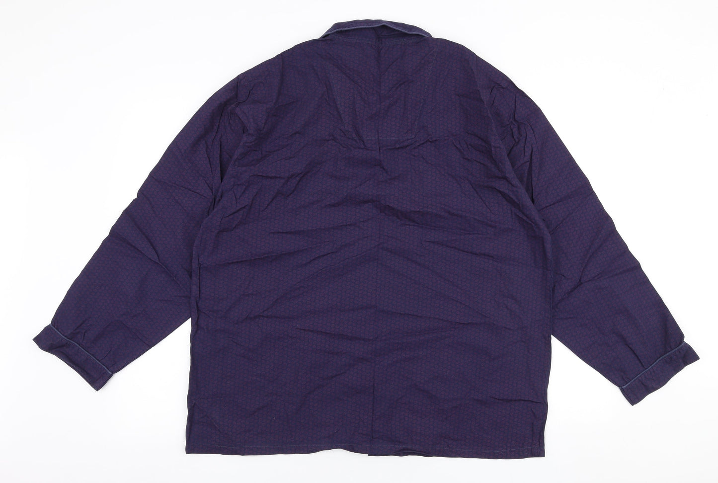 Mens UK Size L Dunnes Stores Purple  Button-Up Long Sleeve Casual Shirt