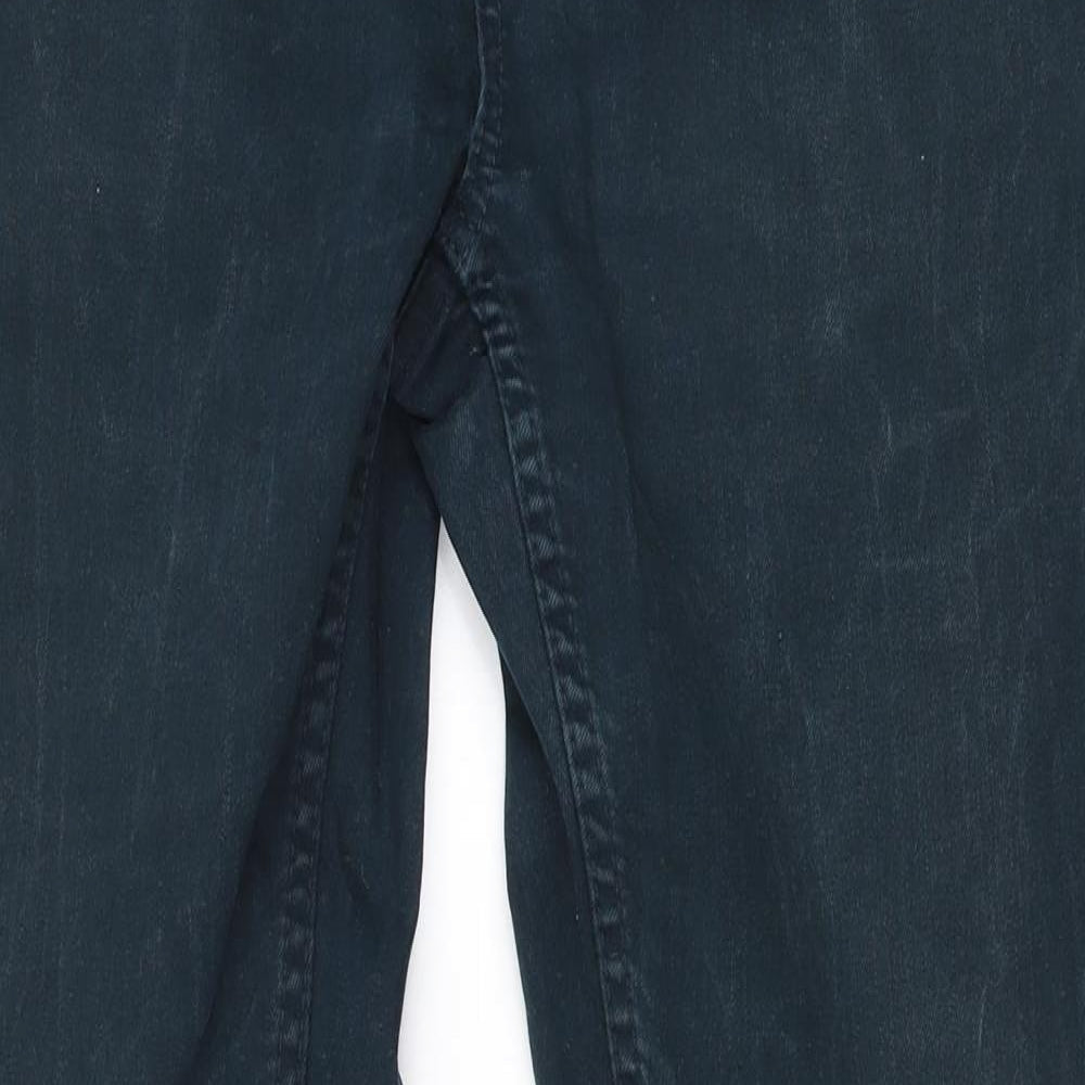 Denim Co Womens Blue  Cotton Skinny Jeans Size 30 in L32 in Slim Zip