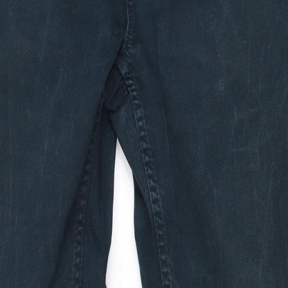 Denim Co Womens Blue  Cotton Skinny Jeans Size 30 in L32 in Slim Zip