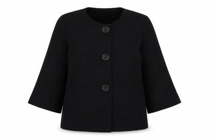 Womens UK Size 16 Warehouse Regular Black Suit Jacket