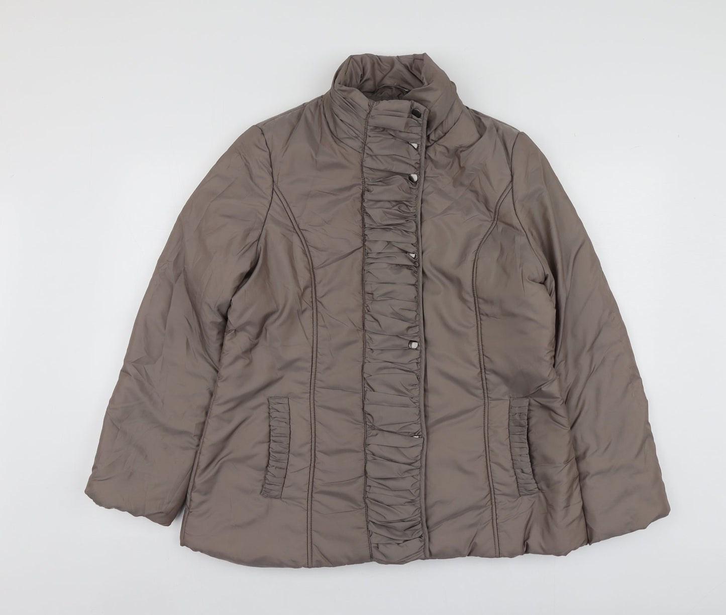 Womens UK Size 12 Precis Beige Jacket