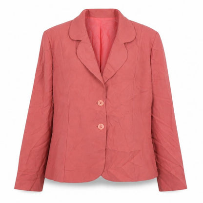 Womens UK Size 16 Collection Regular Pink Suit Jacket