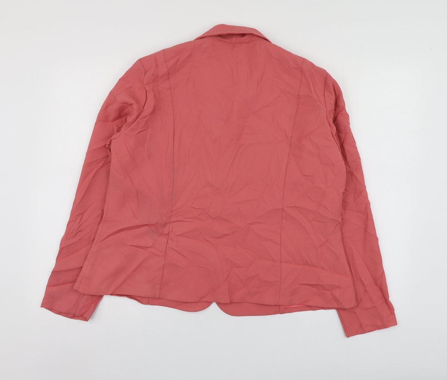 Womens UK Size 16 Collection Regular Pink Suit Jacket