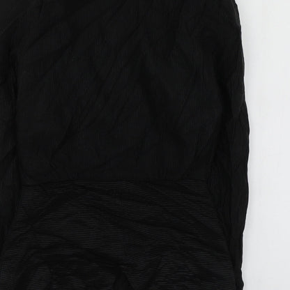 Wallis  Womens Black  Acrylic Jacket Suit Jacket Size 8