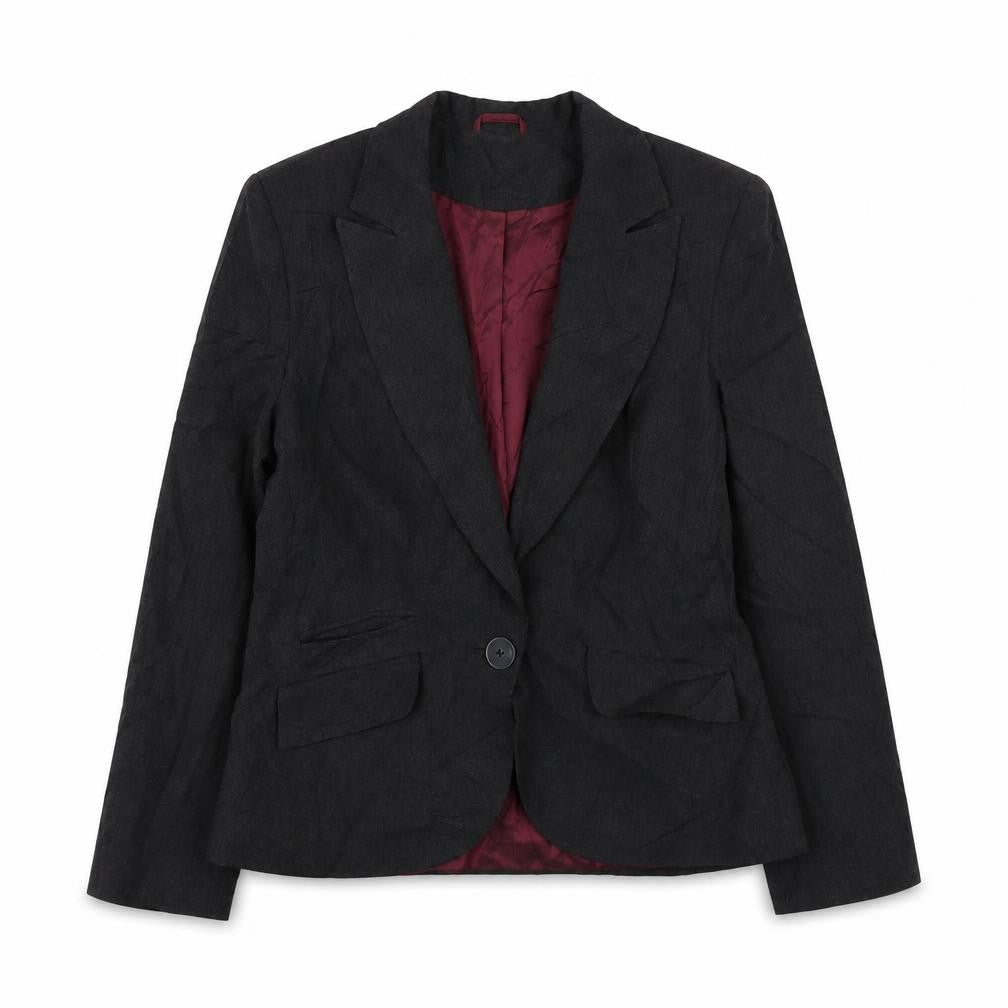 Womens UK Size 14 New Look Regular Grey Suit Jacket