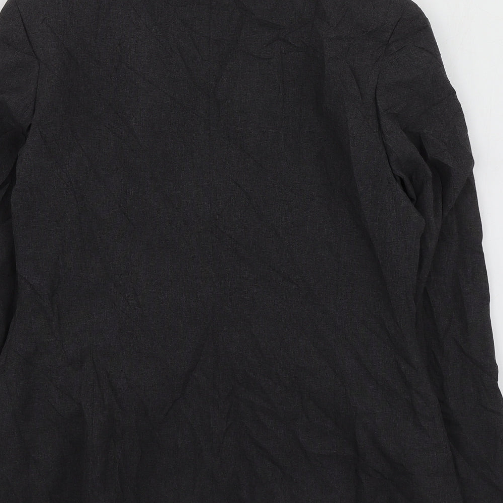 New Look Womens Grey  Polyester Jacket Suit Jacket Size 14