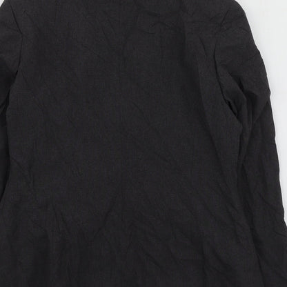 New Look Womens Grey  Polyester Jacket Suit Jacket Size 14