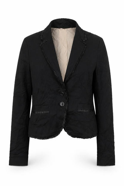 Womens UK Size 34 H&M Regular Black Suit Jacket
